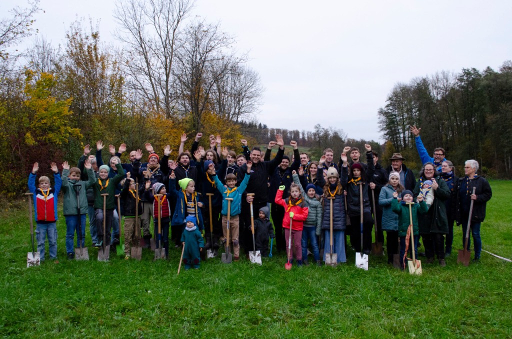 Gruppenbild Spatenstich